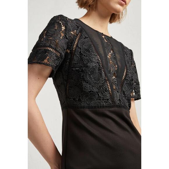 FRENCH CONNECTION Viola Lula Lace‎ Dress, Size 8 - Picture 4 of 6